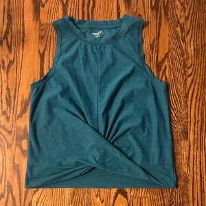 Teal Sleeveless Women's Top